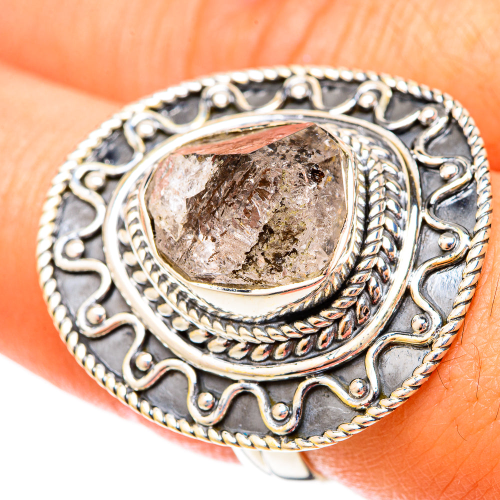 Herkimer Diamond Rings handcrafted by Ana Silver Co - RING120102