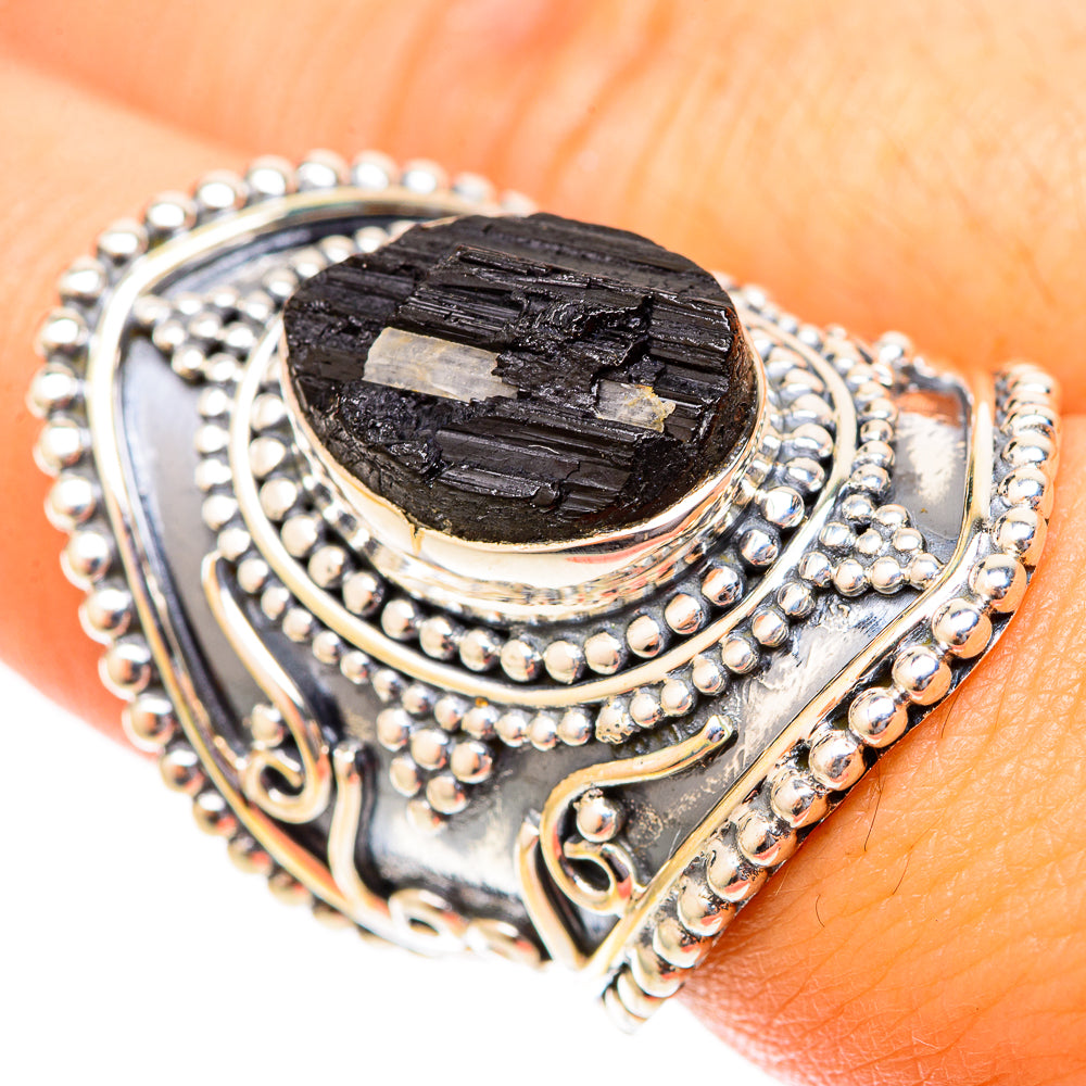 Tektite Rings handcrafted by Ana Silver Co - RING120104