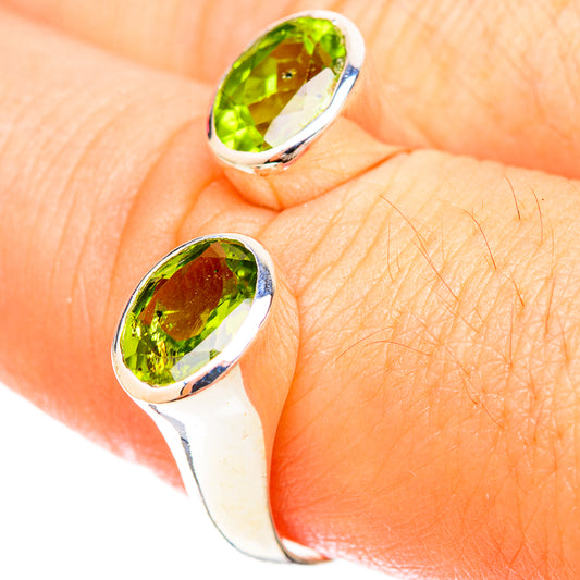 Peridot Rings handcrafted by Ana Silver Co - RING120117