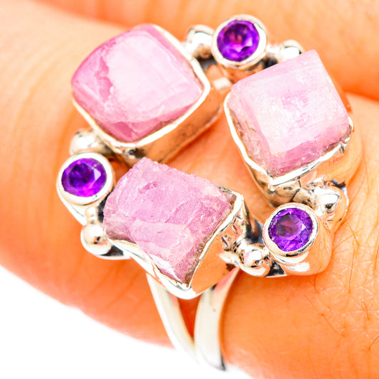 Kunzite Rings handcrafted by Ana Silver Co - RING120126