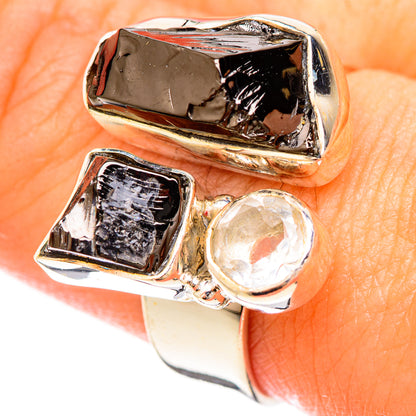 Shungite Rings handcrafted by Ana Silver Co - RING120166