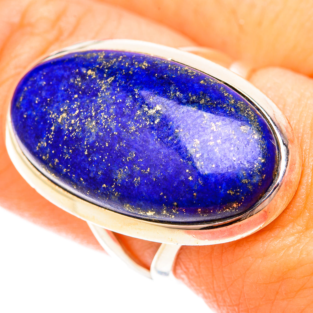 Lapis Lazuli Rings handcrafted by Ana Silver Co - RING120179