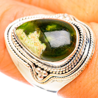Ocean Jasper Rings handcrafted by Ana Silver Co - RING120183