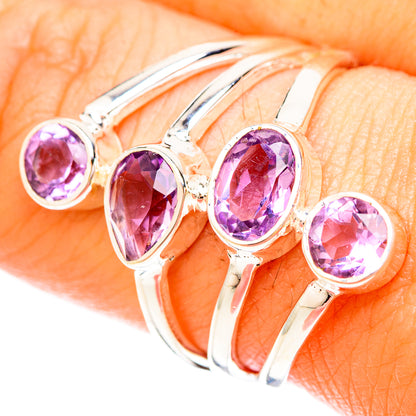 Amethyst Rings handcrafted by Ana Silver Co - RING120196