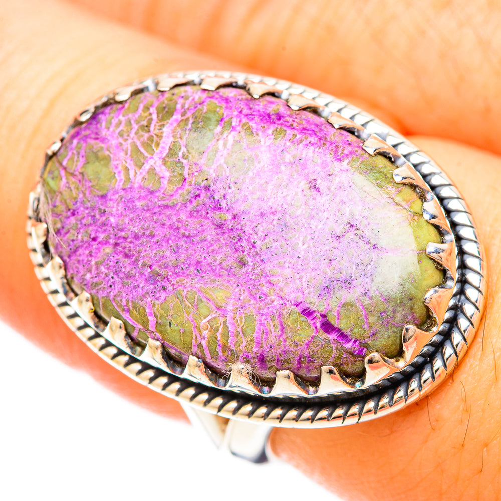 Stichtite Rings handcrafted by Ana Silver Co - RING120261