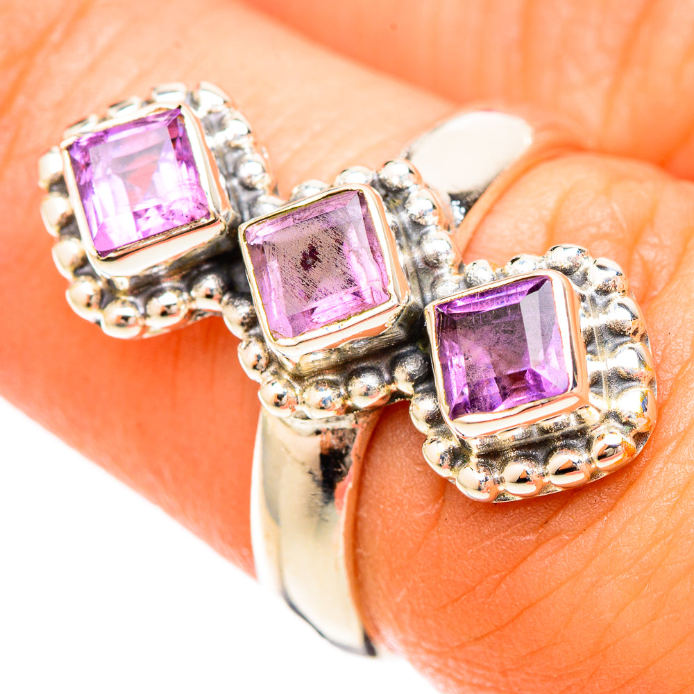 Amethyst Rings handcrafted by Ana Silver Co - RING120262