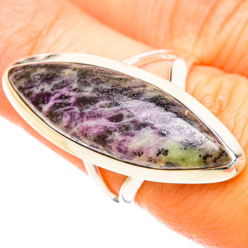 Charoite Rings handcrafted by Ana Silver Co - RING120271