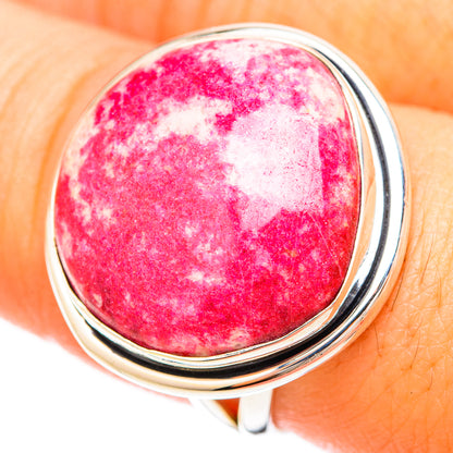 Thulite Rings handcrafted by Ana Silver Co - RING120296