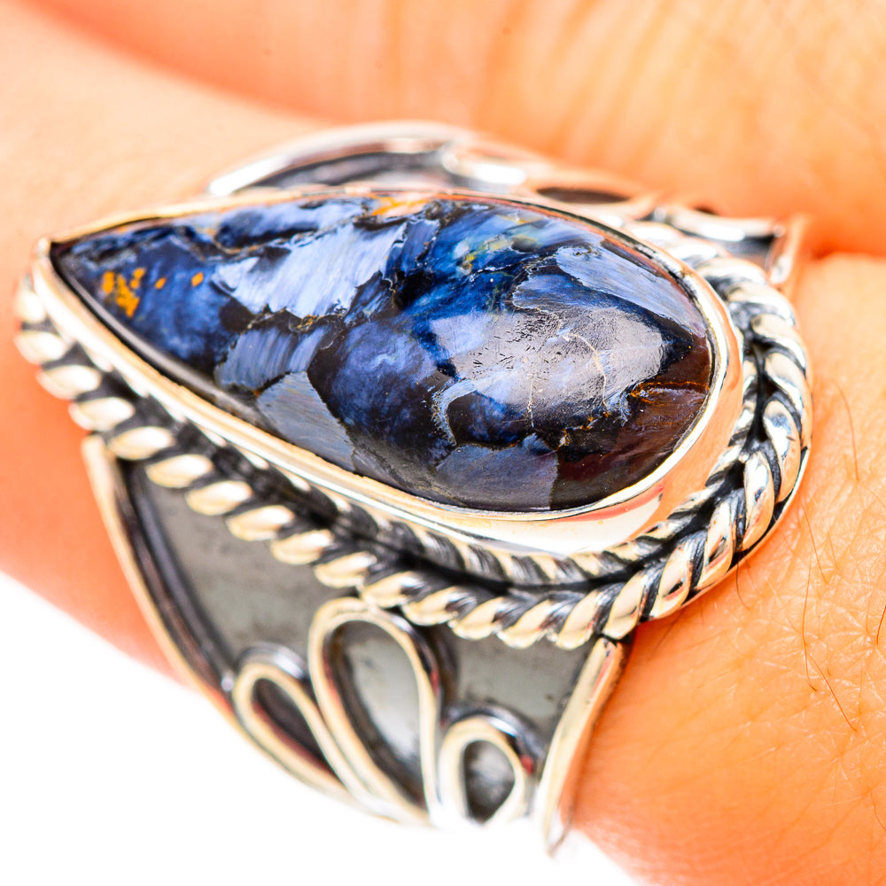 Pietersite Rings handcrafted by Ana Silver Co - RING120306
