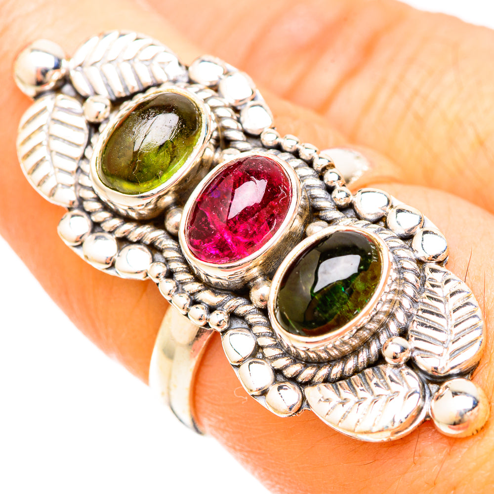 Ethiopian Opal Rings handcrafted by Ana Silver Co - RING120321