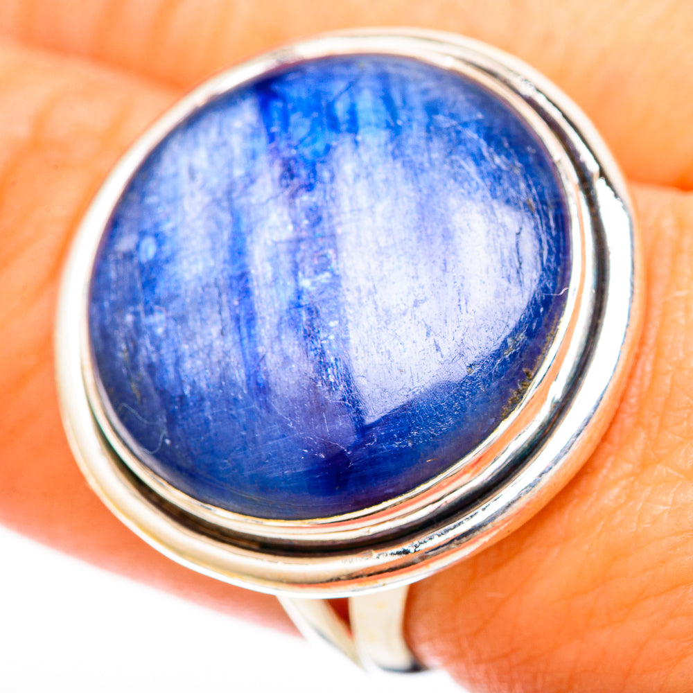 Kyanite Rings handcrafted by Ana Silver Co - RING120329