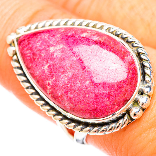 Thulite Rings handcrafted by Ana Silver Co - RING120351