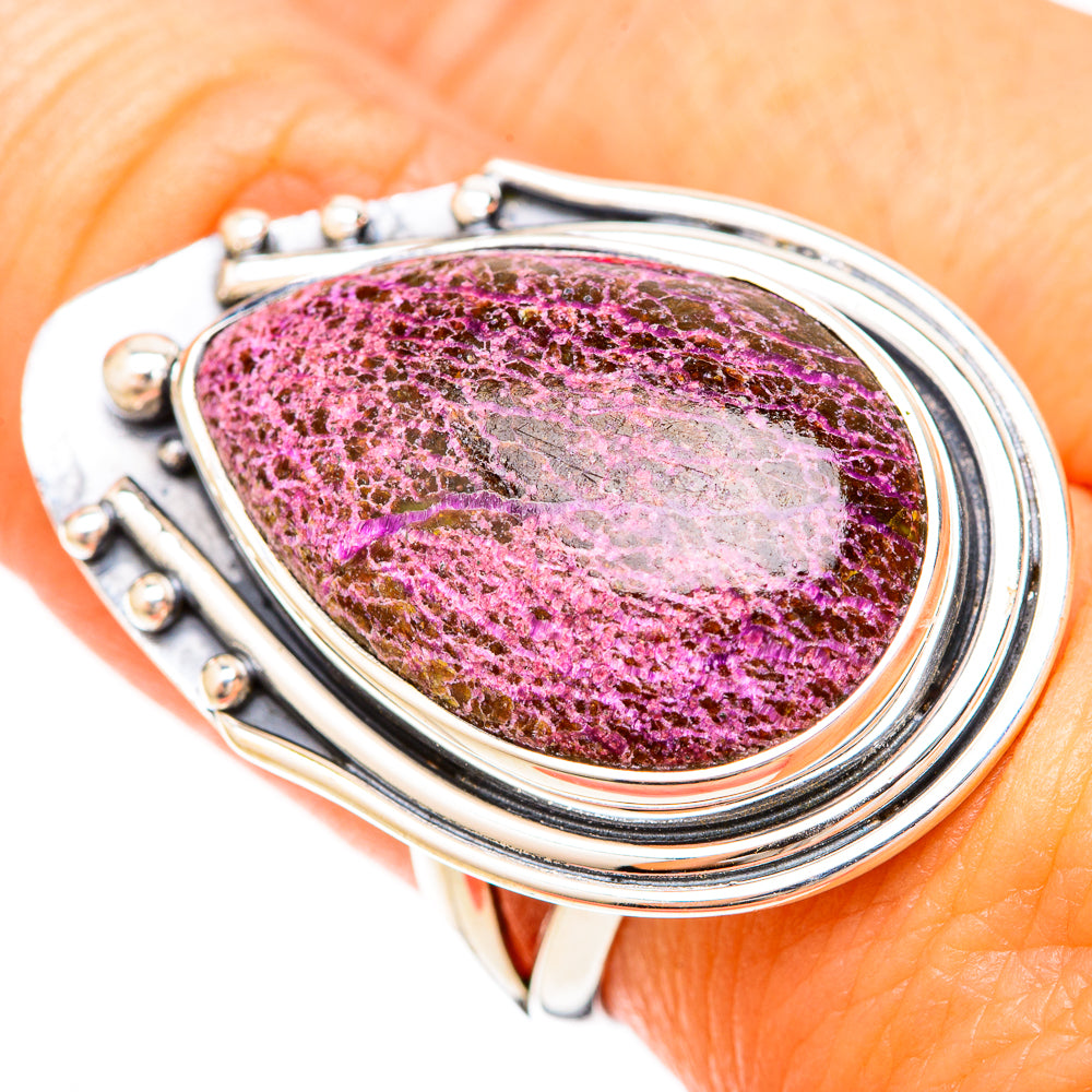 Stichtite Rings handcrafted by Ana Silver Co - RING120357