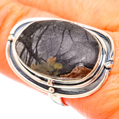 Picasso Jasper Rings handcrafted by Ana Silver Co - RING120359