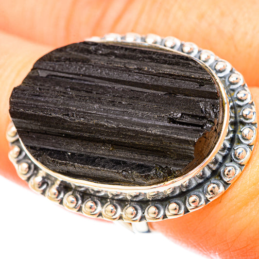 Tektite Rings handcrafted by Ana Silver Co - RING120361