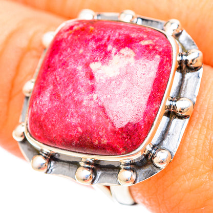 Thulite Rings handcrafted by Ana Silver Co - RING120395