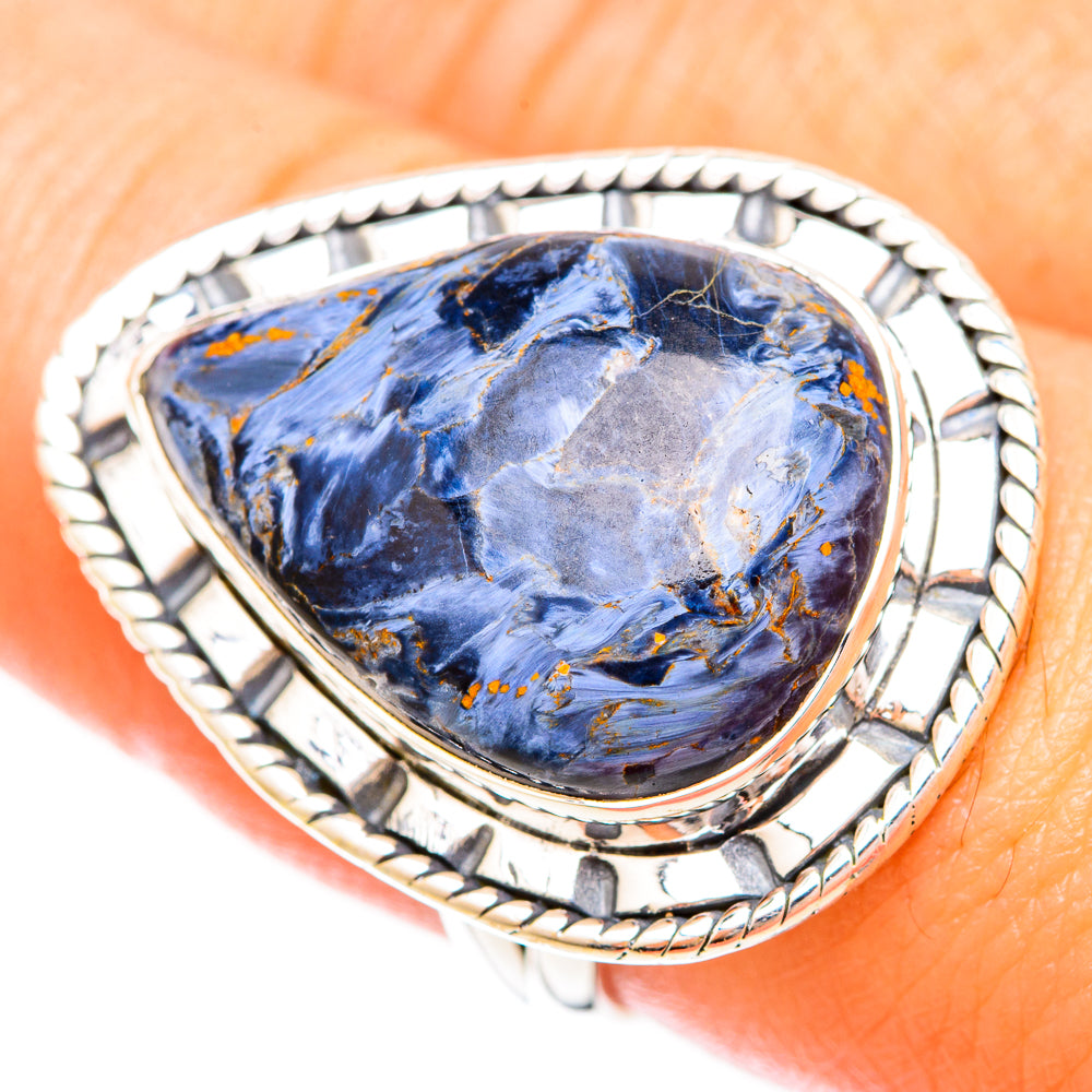 Pietersite Rings handcrafted by Ana Silver Co - RING120404