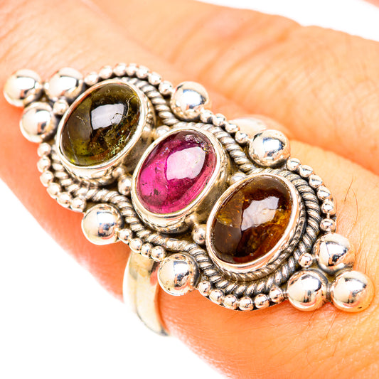 Tourmaline Rings handcrafted by Ana Silver Co - RING120415