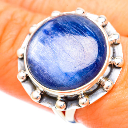 Kyanite Rings handcrafted by Ana Silver Co - RING120422