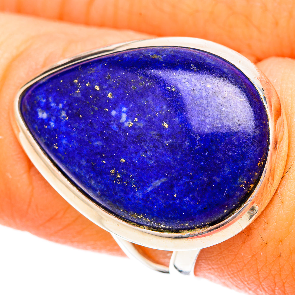 Lapis Lazuli Rings handcrafted by Ana Silver Co - RING120425
