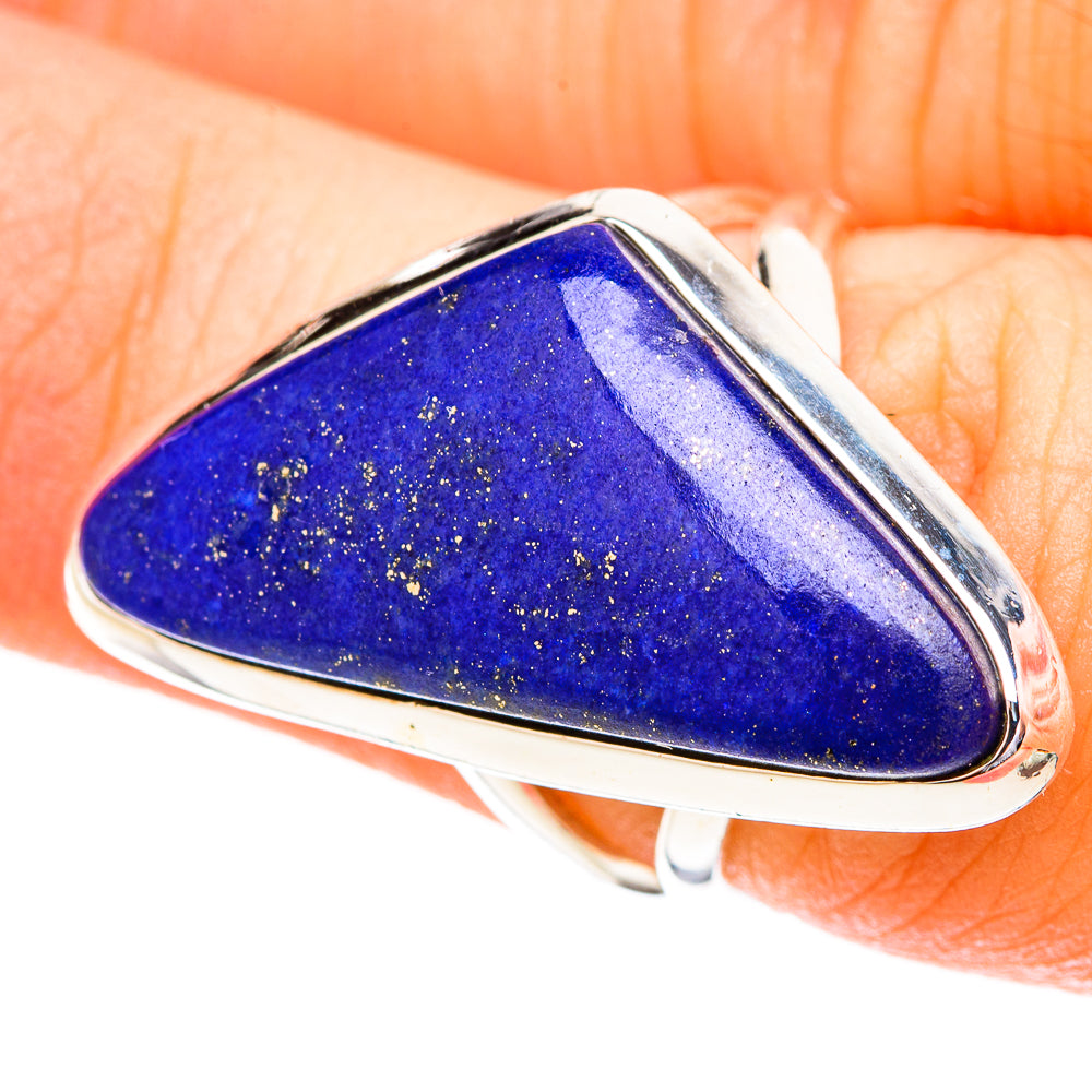 Lapis Lazuli Rings handcrafted by Ana Silver Co - RING120429