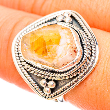 Citrine Rings handcrafted by Ana Silver Co - RING120440
