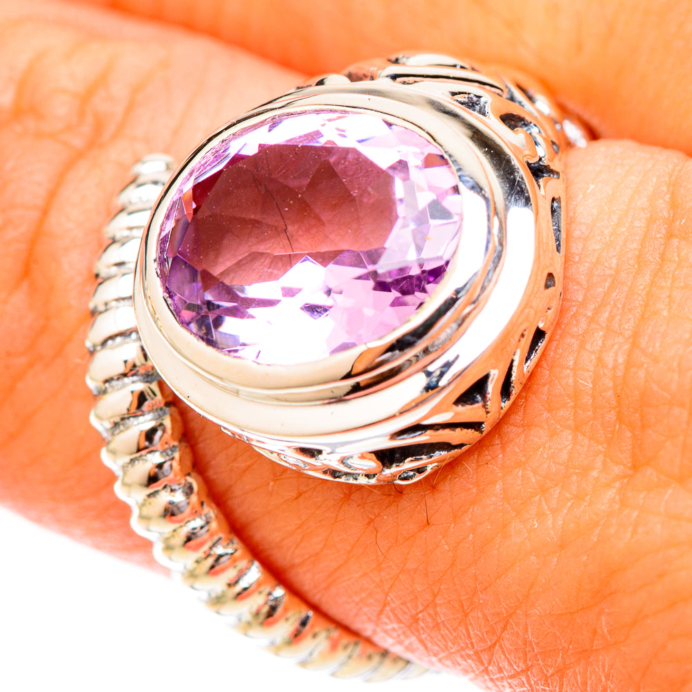 Amethyst Rings handcrafted by Ana Silver Co - RING120444
