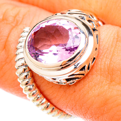 Amethyst Rings handcrafted by Ana Silver Co - RING120444