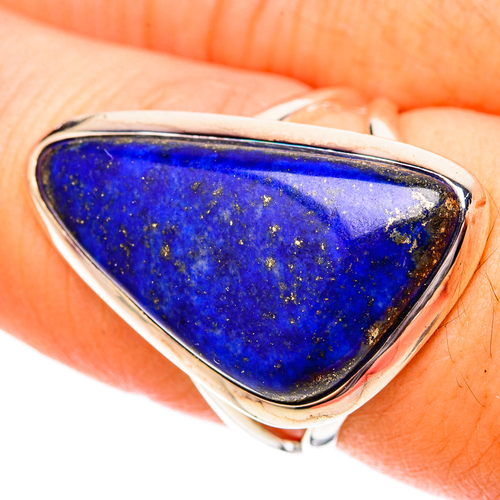 Lapis Lazuli Rings handcrafted by Ana Silver Co - RING120466