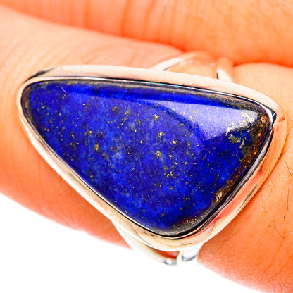 Lapis Lazuli Rings handcrafted by Ana Silver Co - RING120466