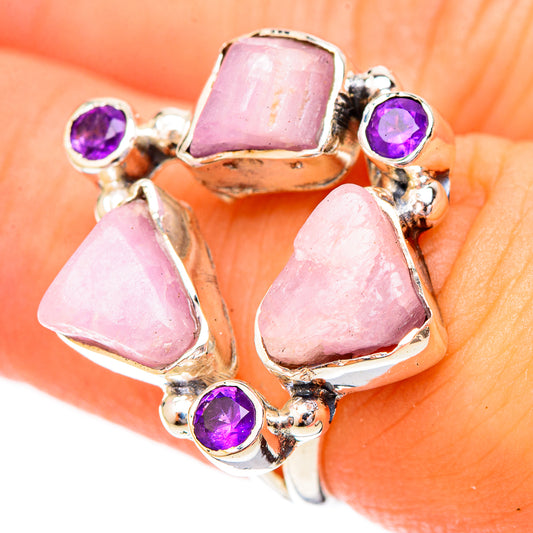 Pink Opal Rings handcrafted by Ana Silver Co - RING120479