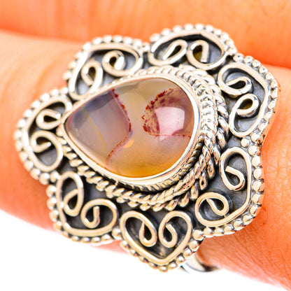 Montana Agate Rings handcrafted by Ana Silver Co - RING120512
