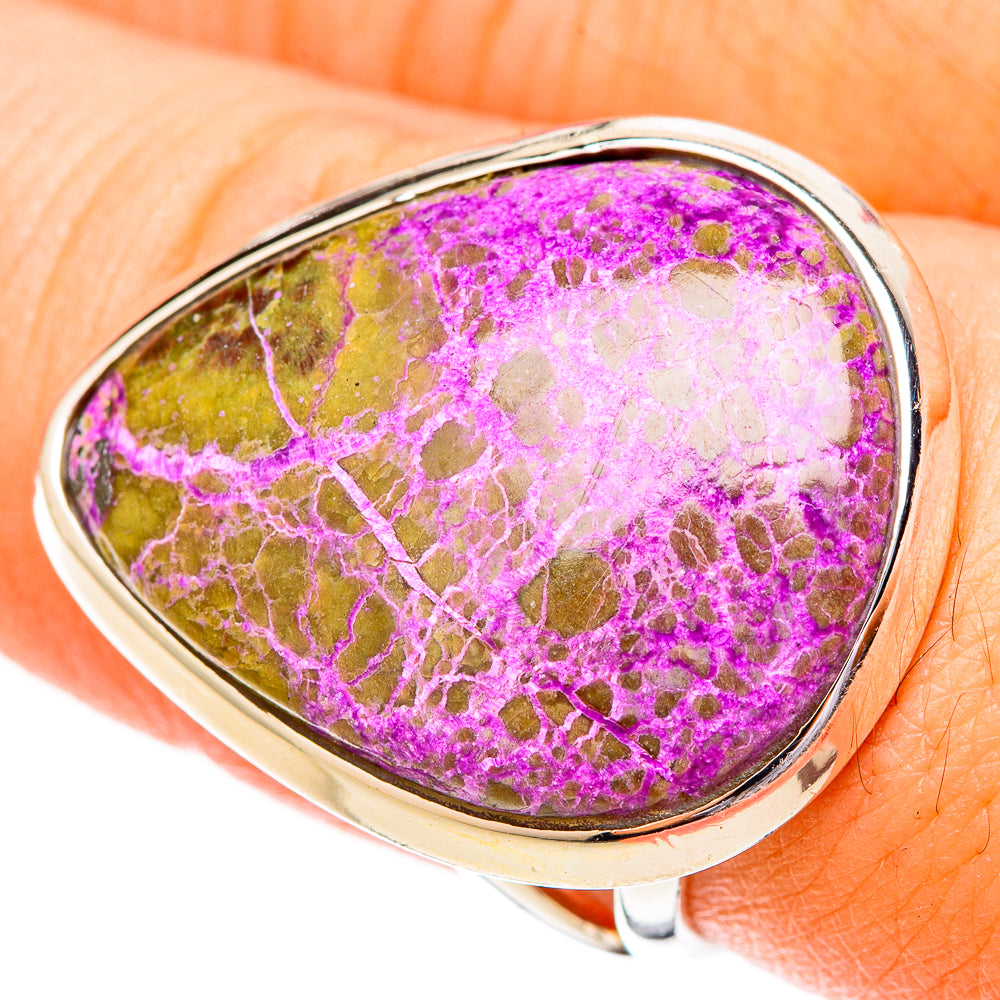 Stichtite Rings handcrafted by Ana Silver Co - RING120519