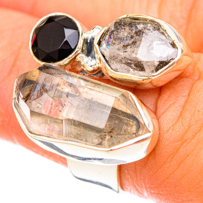 Herkimer Diamond Rings handcrafted by Ana Silver Co - RING120526