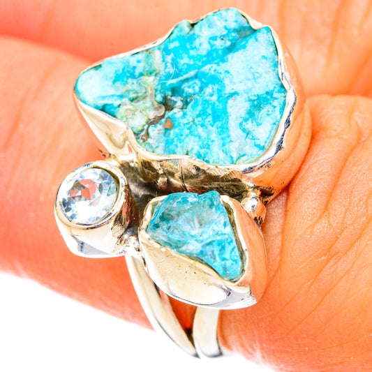 Turquoise Rings handcrafted by Ana Silver Co - RING120532