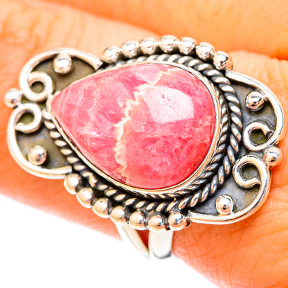 Rhodochrosite Rings handcrafted by Ana Silver Co - RING120551