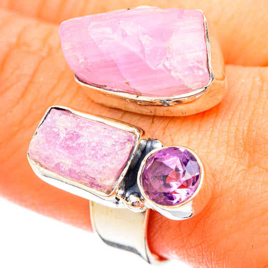 Kunzite Rings handcrafted by Ana Silver Co - RING120552