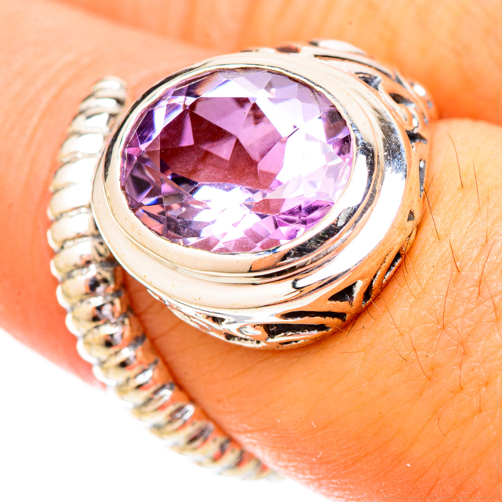 Amethyst Rings handcrafted by Ana Silver Co - RING120554