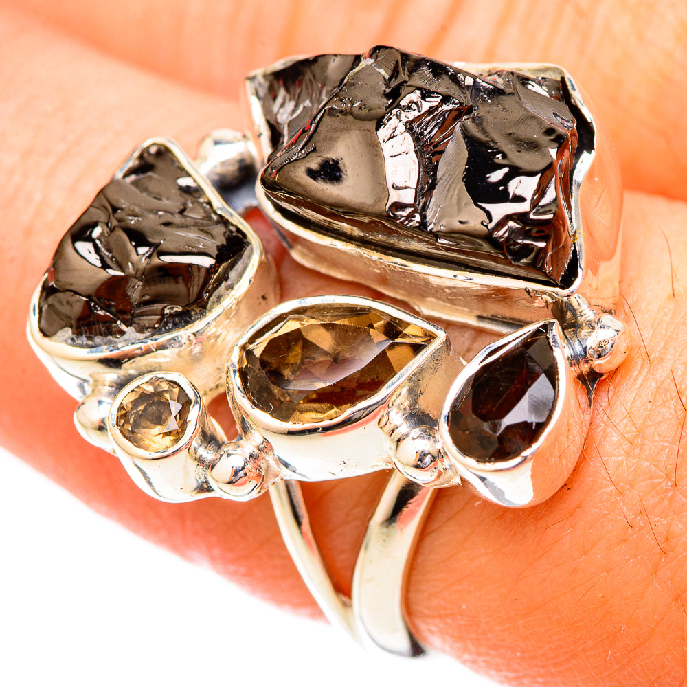 Shungite Rings handcrafted by Ana Silver Co - RING120557