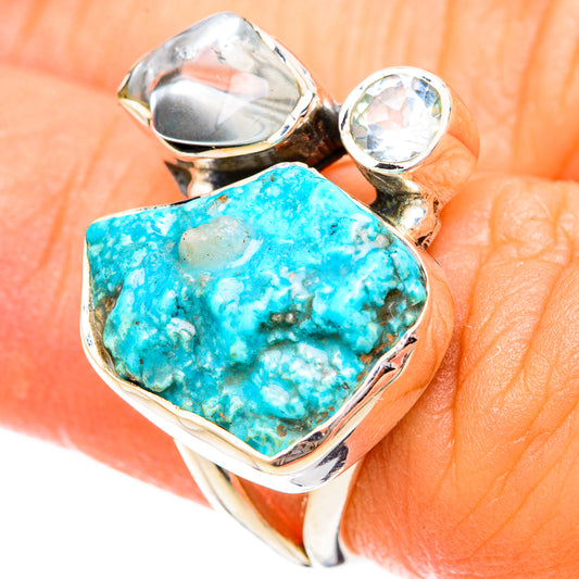 Turquoise Rings handcrafted by Ana Silver Co - RING120567