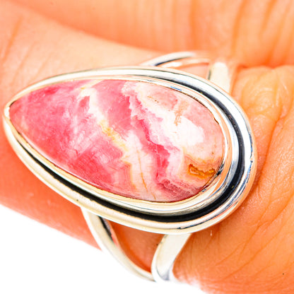 Rhodochrosite Rings handcrafted by Ana Silver Co - RING120585