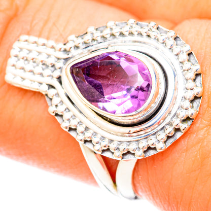 Amethyst Rings handcrafted by Ana Silver Co - RING120589