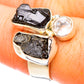 Black Tourmaline Rings handcrafted by Ana Silver Co - RING120592