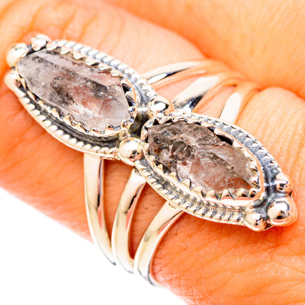 Herkimer Diamond Rings handcrafted by Ana Silver Co - RING120595