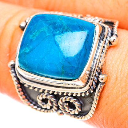Chrysocolla Rings handcrafted by Ana Silver Co - RING120603