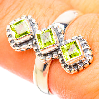 Peridot Rings handcrafted by Ana Silver Co - RING120609