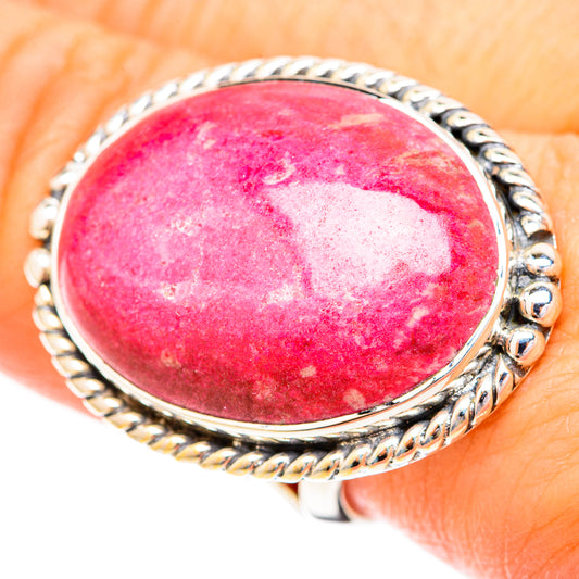 Thulite Rings handcrafted by Ana Silver Co - RING120615