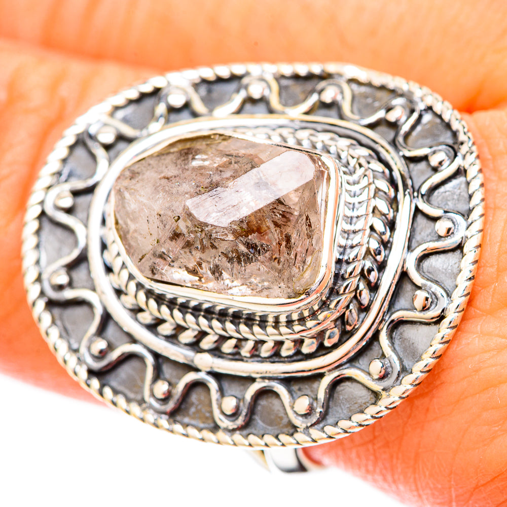 Herkimer Diamond Rings handcrafted by Ana Silver Co - RING120621