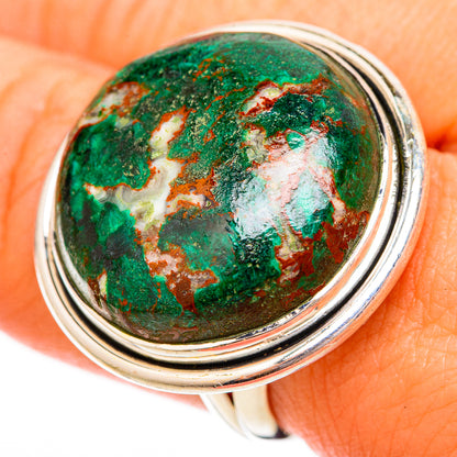 Malachite Rings handcrafted by Ana Silver Co - RING120651