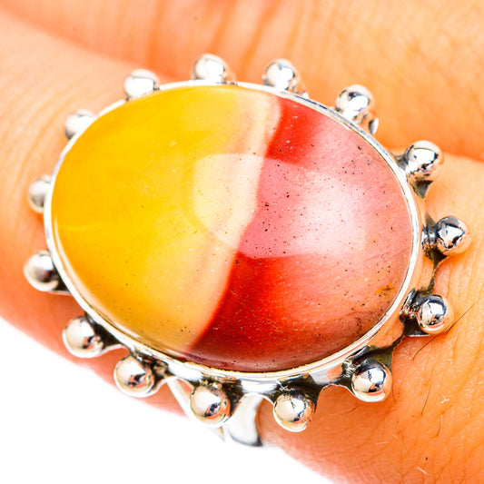 Mookaite Rings handcrafted by Ana Silver Co - RING120662